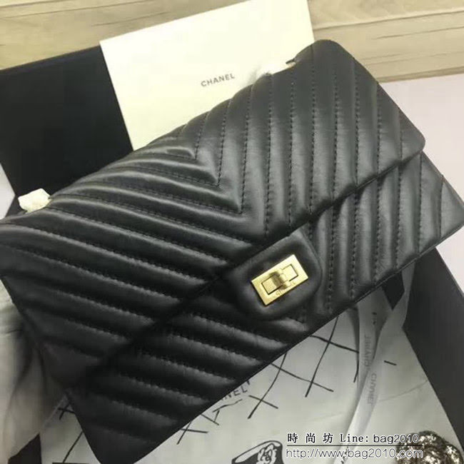 香奈兒CHANEL V226進口大象紋胎牛皮單肩斜挎鏈條包 DSC2029
